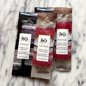 R+Co Shampoo & Conditioner packs